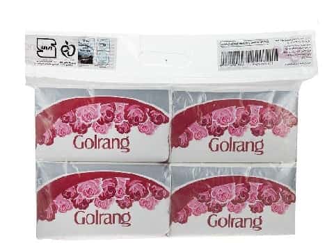 تصویر 3 از دستمال کاغذی گلرنگ 250 برگ مناسب میز کار و اتاق خواب